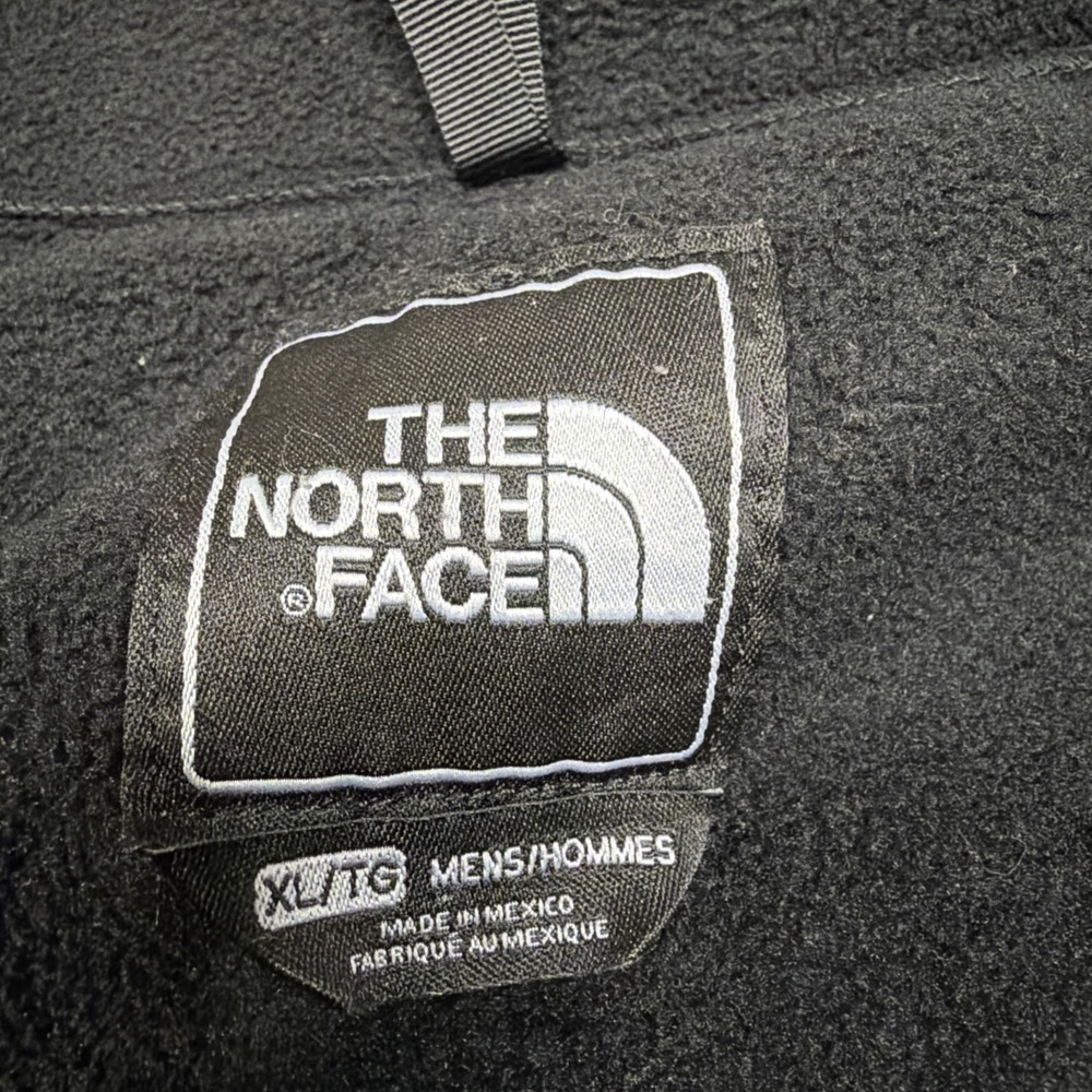 The North Face Retro Denali Fleece Jacket Mens Black Full Zip Polartec XL - Picture 7 of 9